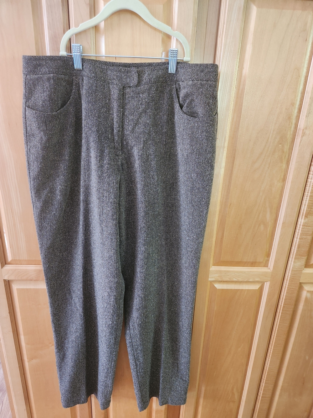 Liz Claiborne Brown Tweed Women's Dress Pants